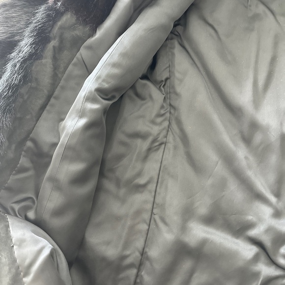 Deanfield full-length vintage Demi Buff fur 100% real Mink Coat - Picture 7 of 11